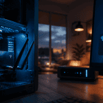 carte wifi pour pc fixe sur bureau moderne