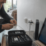 comment avoir la fibre technicien installe prise optique