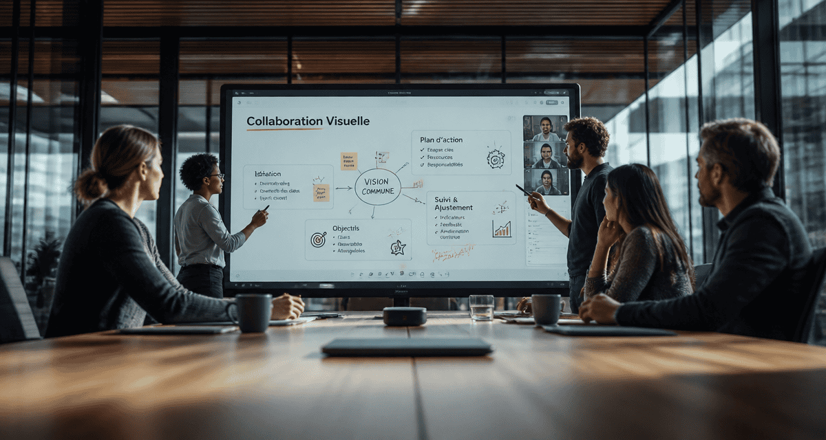 ecran pour salle de reunion interactif 4k