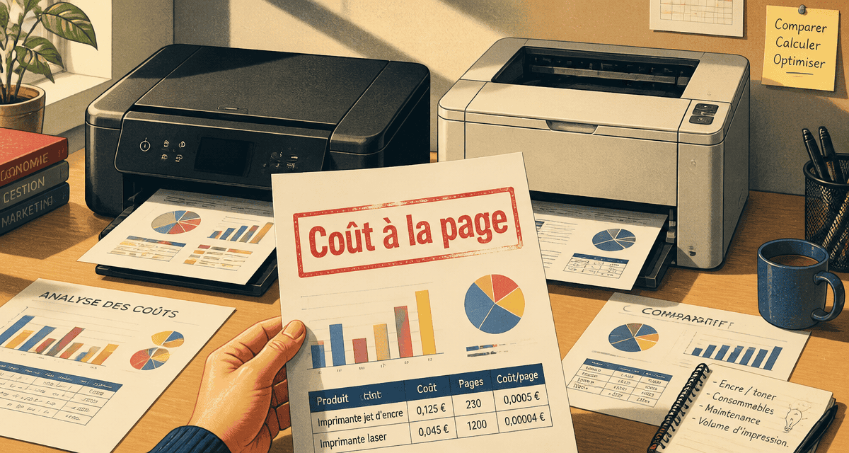 imprimante pas chere jet d encre laser cout par page