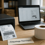 imprimante thermique etiquette impression étiquette expédition