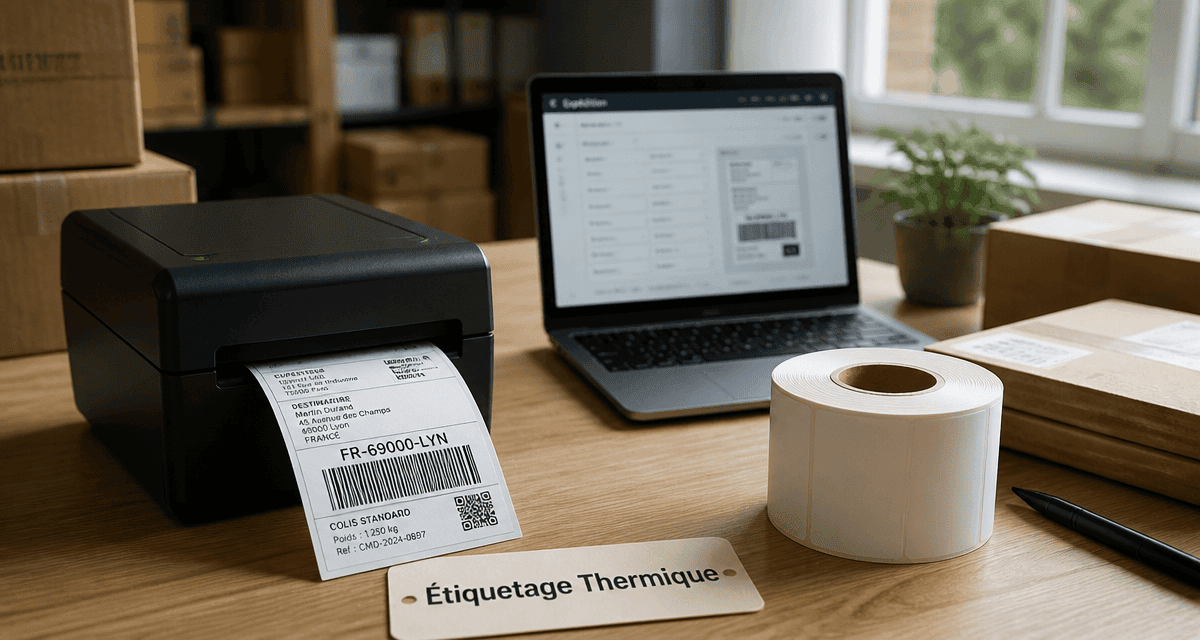 imprimante thermique etiquette impression étiquette expédition