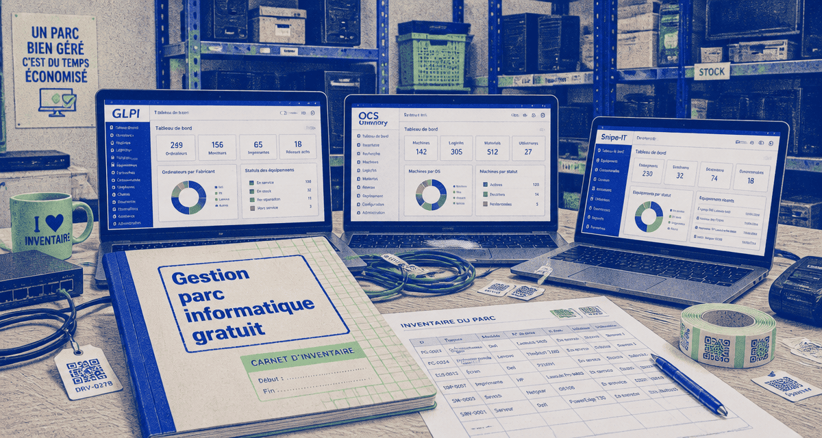 logiciel gestion parc informatique gratuit sur ordinateurs