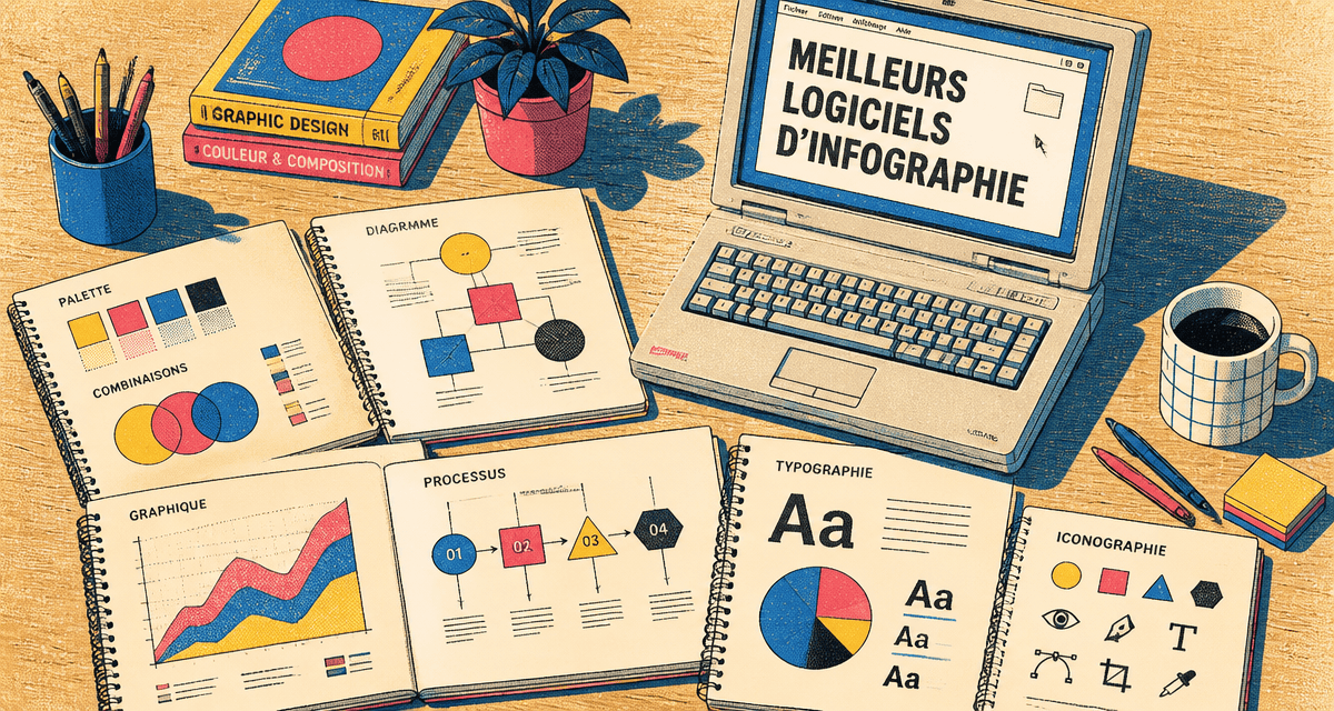logiciels pour infographie carnets graphiques