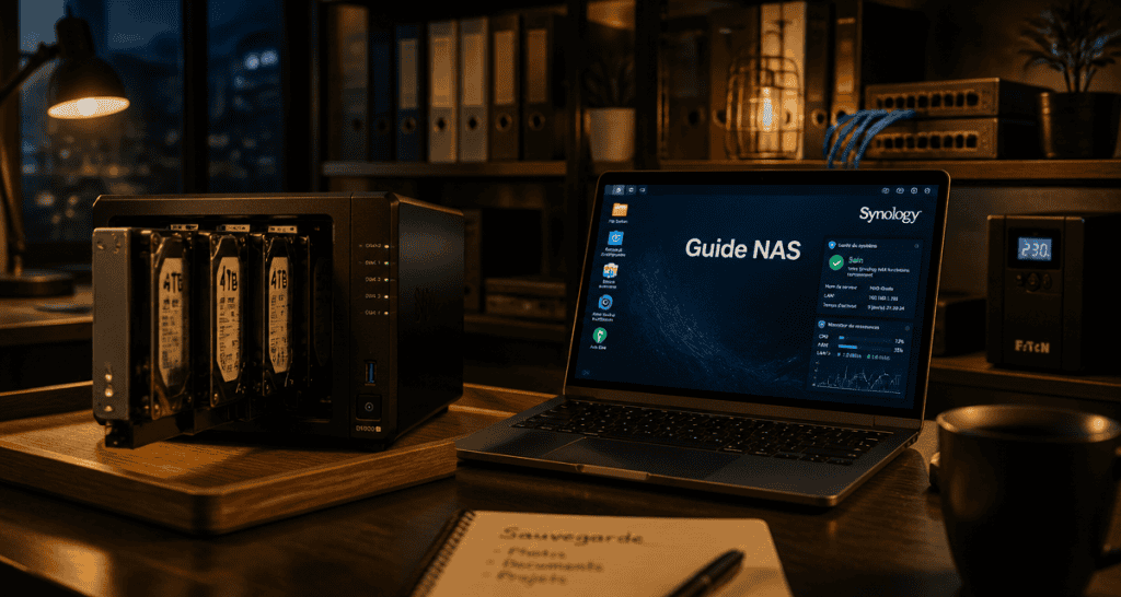 quel nas choisir nas 4 baies interface synology