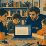 Quel ordinateur portable choisir pour usage familial, famille réunie autour d’un PC