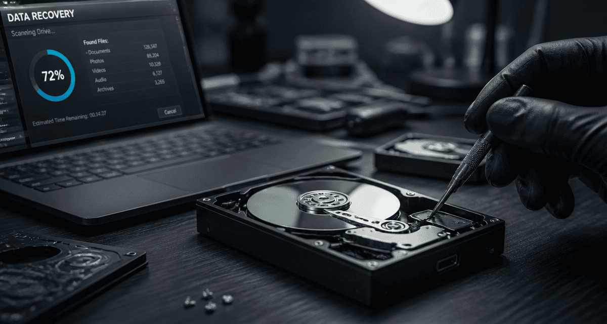 recuperer disque dur externe illisible