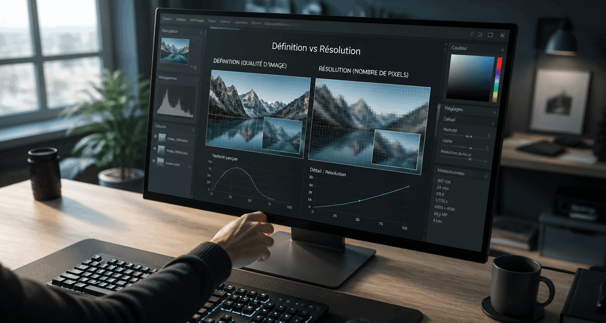 résolution ecran bureau moderne comparaison