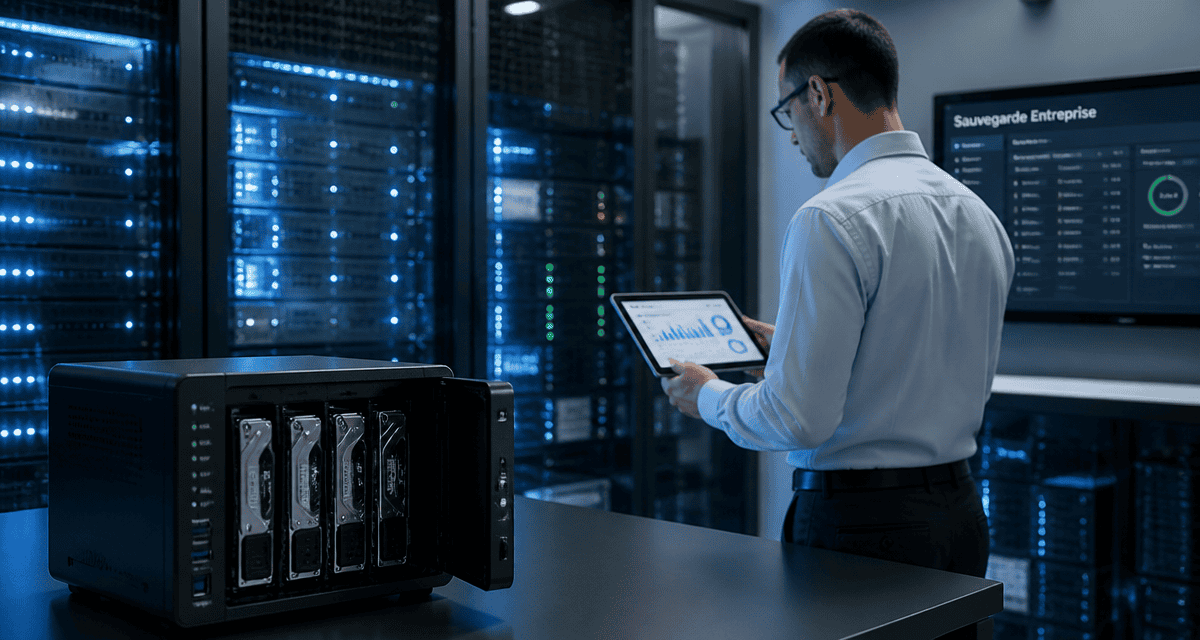solution de sauvegarde entreprise technicien NAS serveurs
