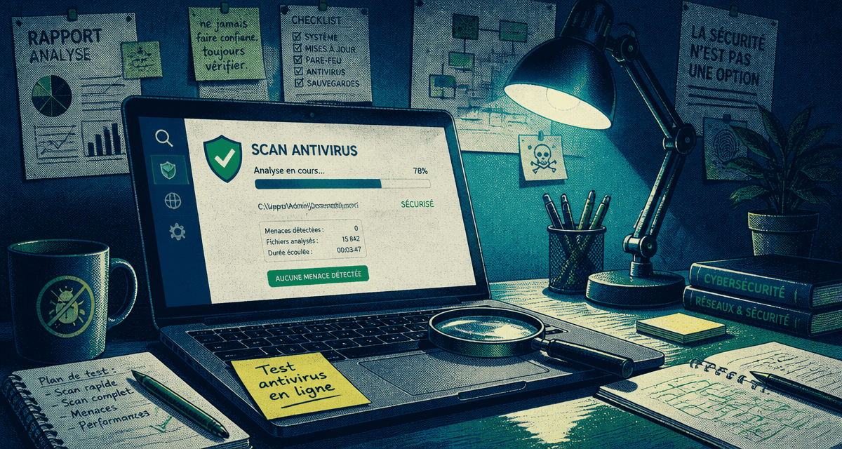 tester antivirus en ligne sur ordinateur