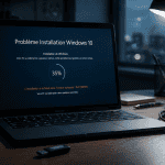 windows 10 problème installation erreur 0xC1900101 écran bloqué