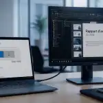 brancher un ecran sur pc portable affichage double