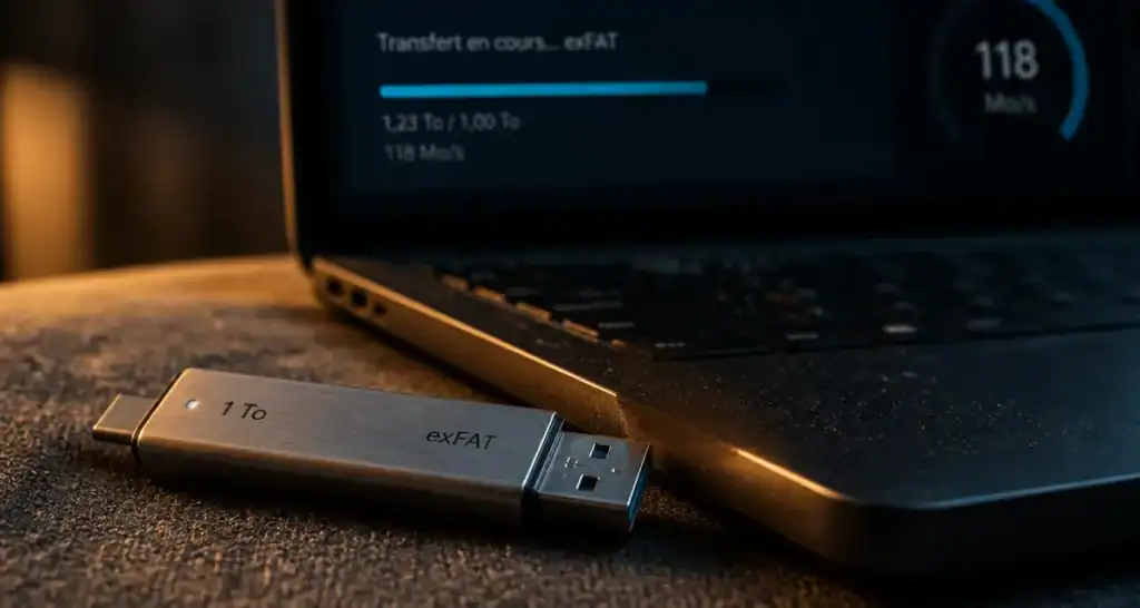 Clé usb 1to : vitesse, SSD, connectique USB-C et USB-A