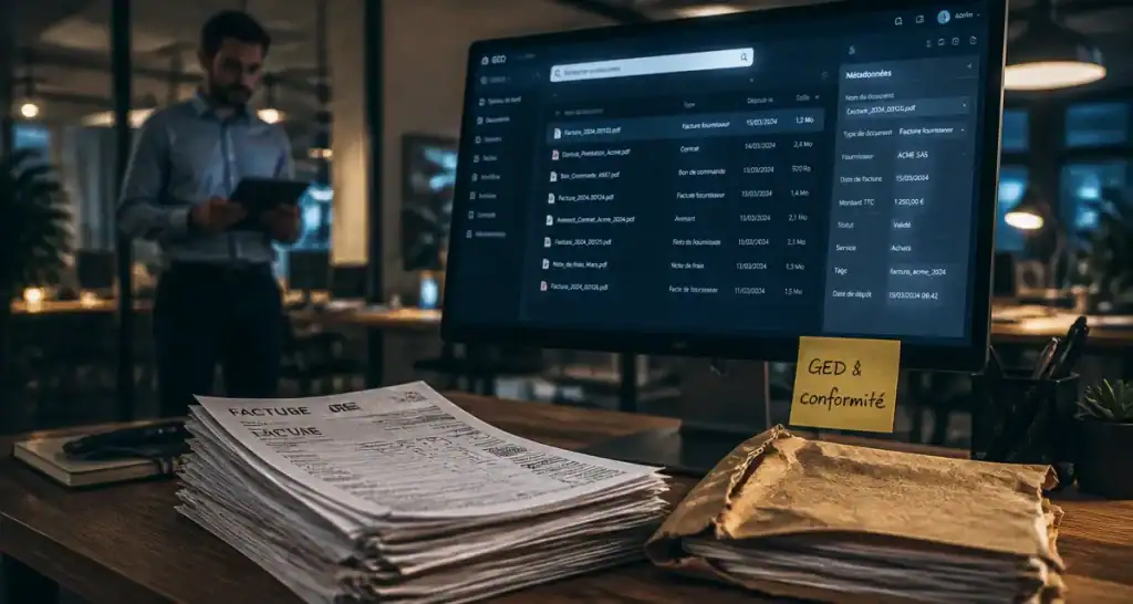 Logiciels GED : sécurité et conformité des documents numérisés