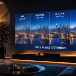 Que veut dire UHD image comparaison résolutions