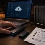 Sauvegarde des données : règle 3-2-1, disque externe, NAS, cloud