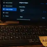 Changement clavier QWERTY AZERTY : menu Langue et région, Français AZERTY