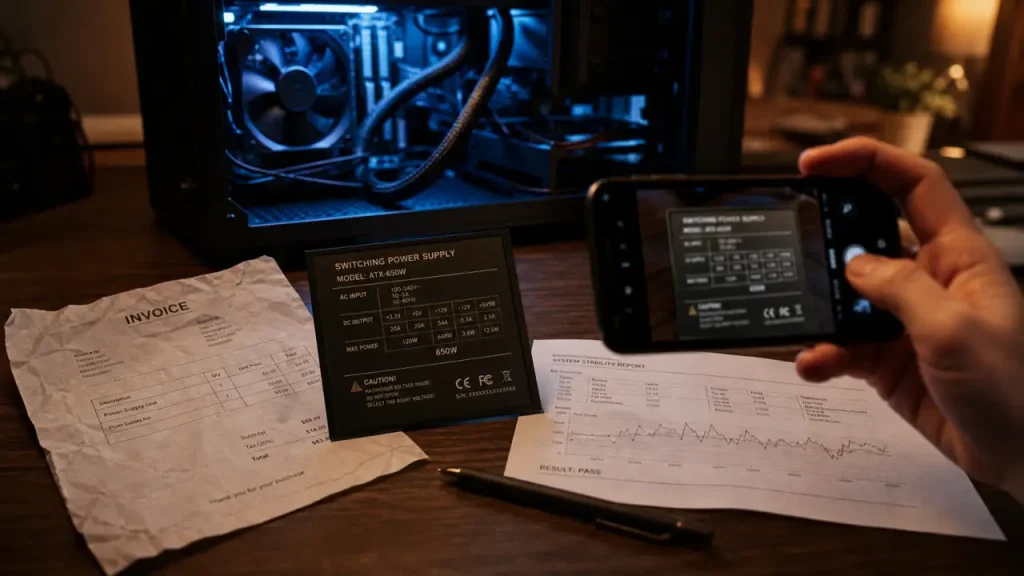 Puissance, certification, connectique : 5 vérifications pour connaître son alimentation PC