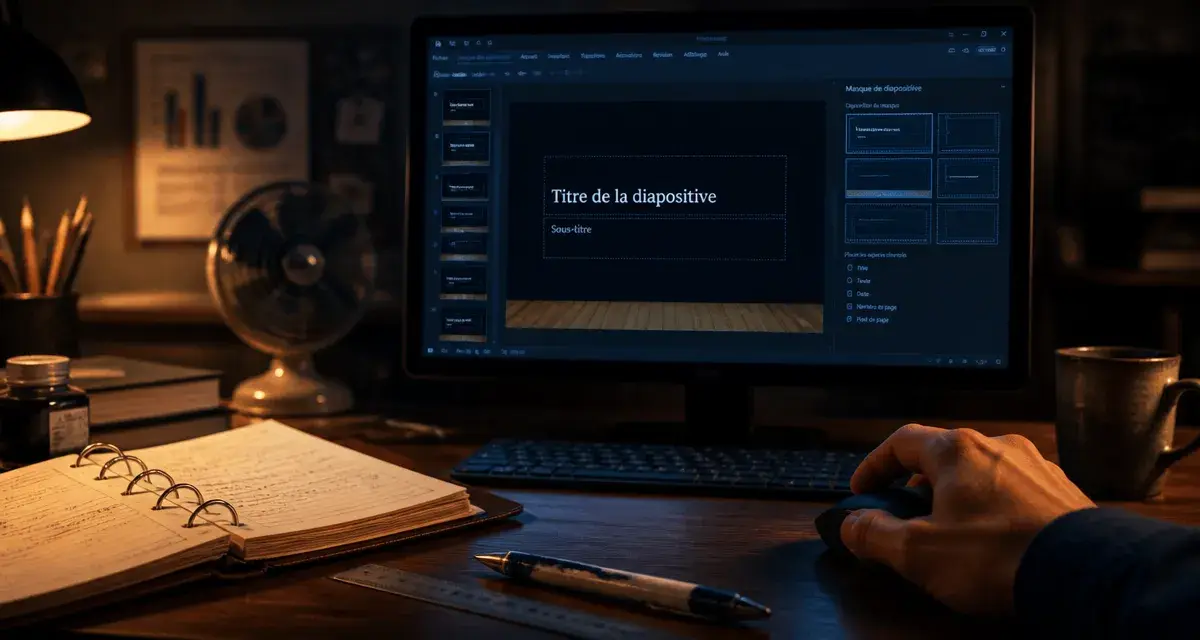 Formation PowerPoint : masques et niveau pour certification TOSA