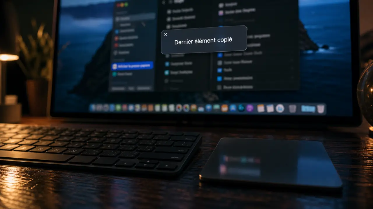 Historique copier coller Mac : Dernier élément copié sur Finder