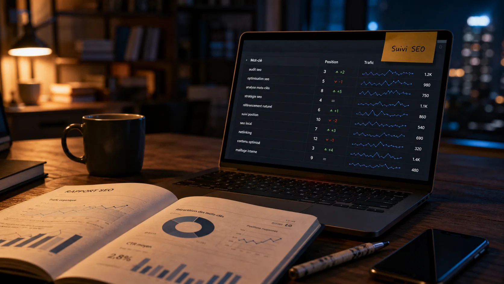 Logiciel referenceur IA pour suivi SEO 24h/24