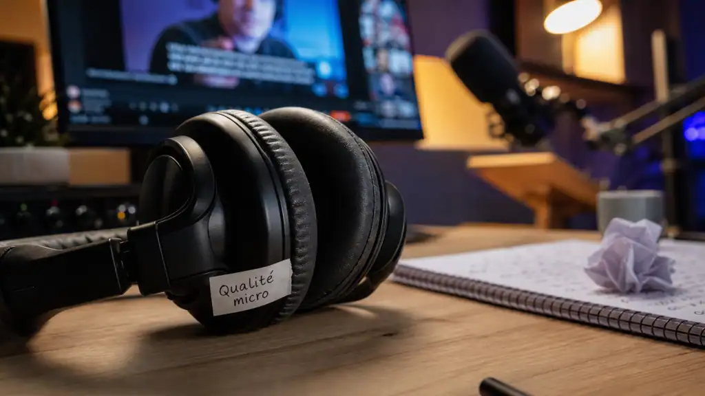 Meilleur casque télétravail : casque micro pro au bureau pour visio