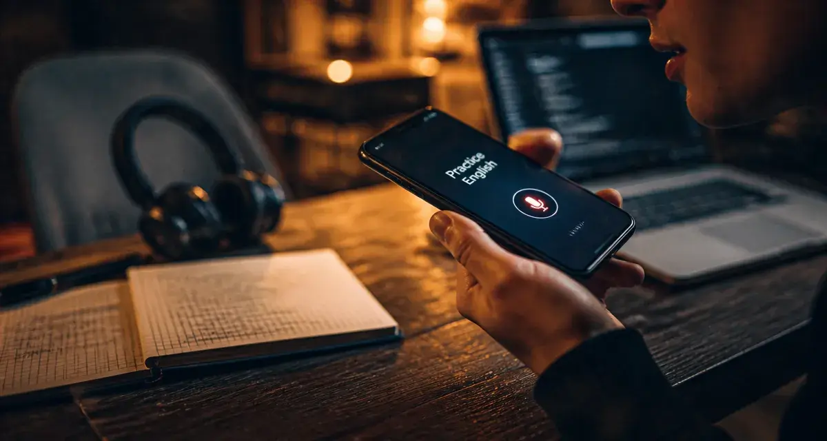 Parler anglais avec un robot gratuitement via smartphone en mode vocal