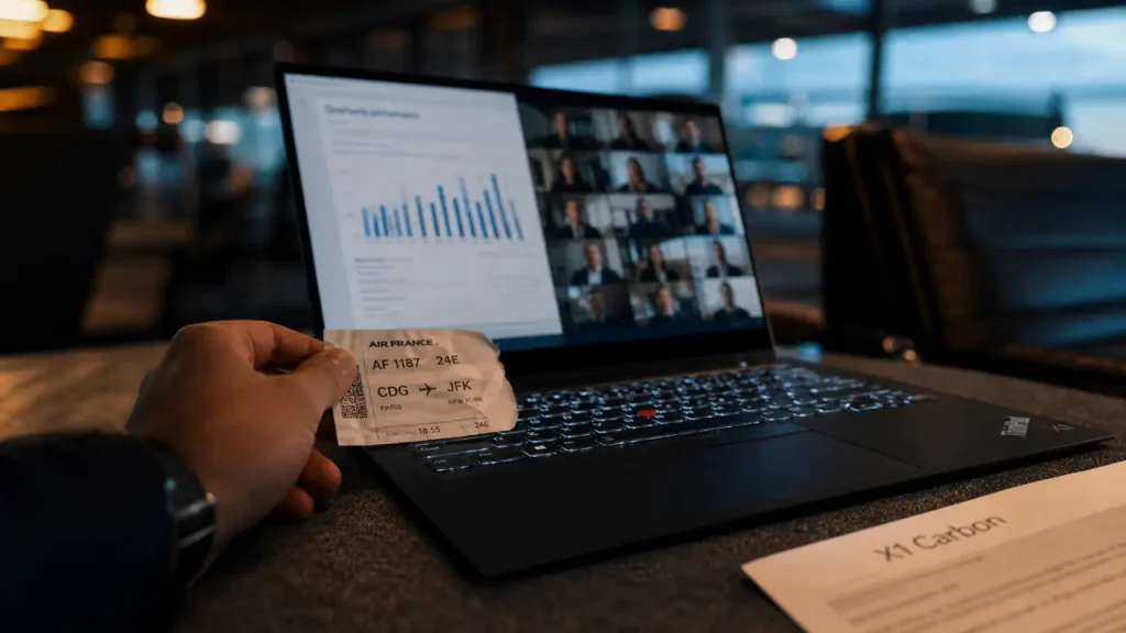 ThinkPad X1 Carbon : 1,28 kg, fibre de carbone et compromis à connaître