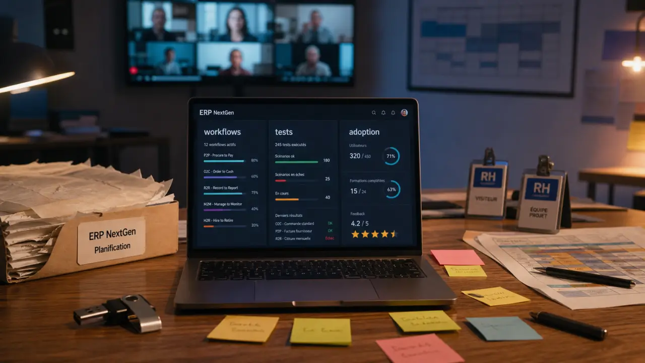 Comment implémenter ERP NextGen Business Suite : plan de remplacement ERP sans bloquer les équipes