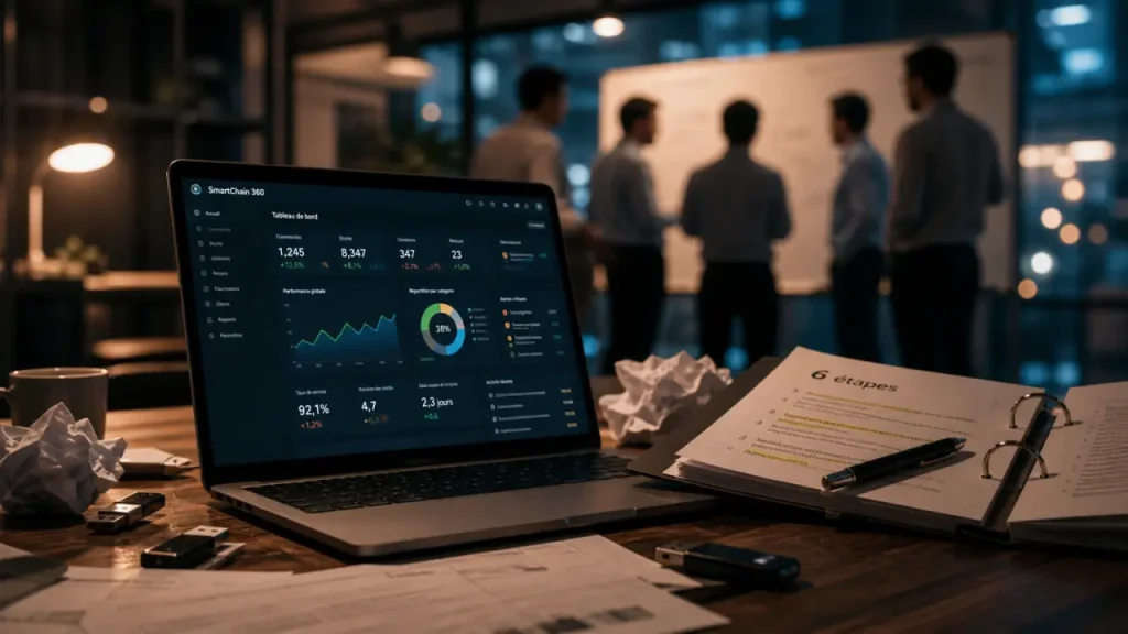 Implémentation de l’ERP SmartChain 360 : budget, étapes et retour d’expérience