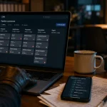 Comment mettre en place crm powerlink advance : pipeline CRM sur ordinateur au bureau