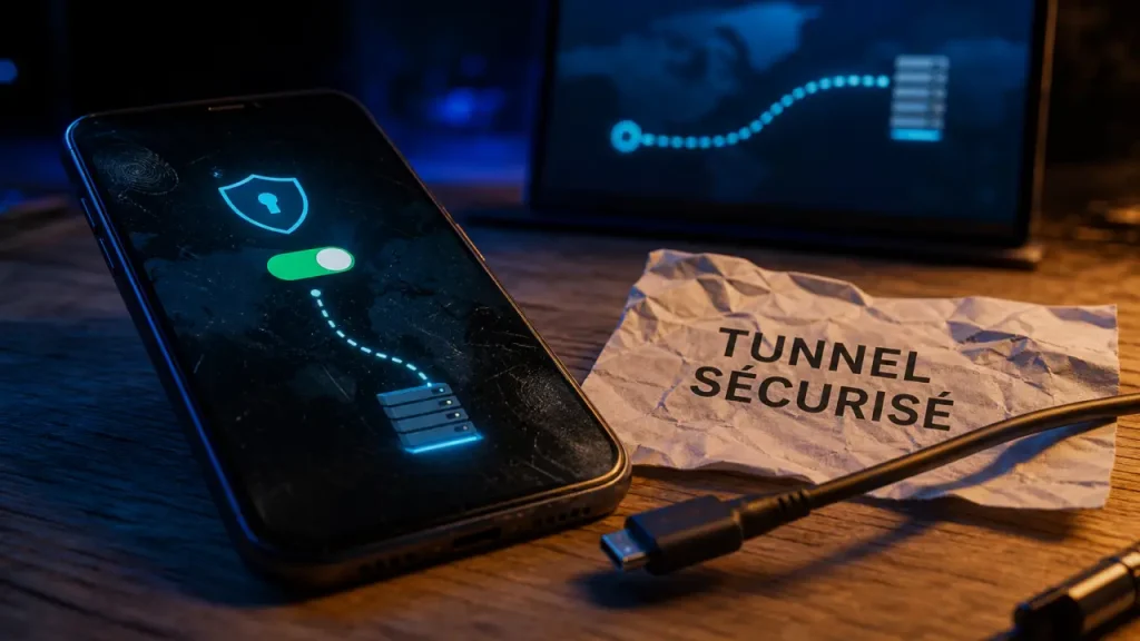 Connexion VPN : tunnel chiffré, adresse IP masquée et limites à connaître