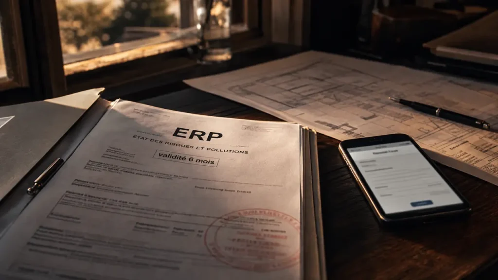 ERP en ligne : validité de 6 mois, obligation légale et PDF à annexer