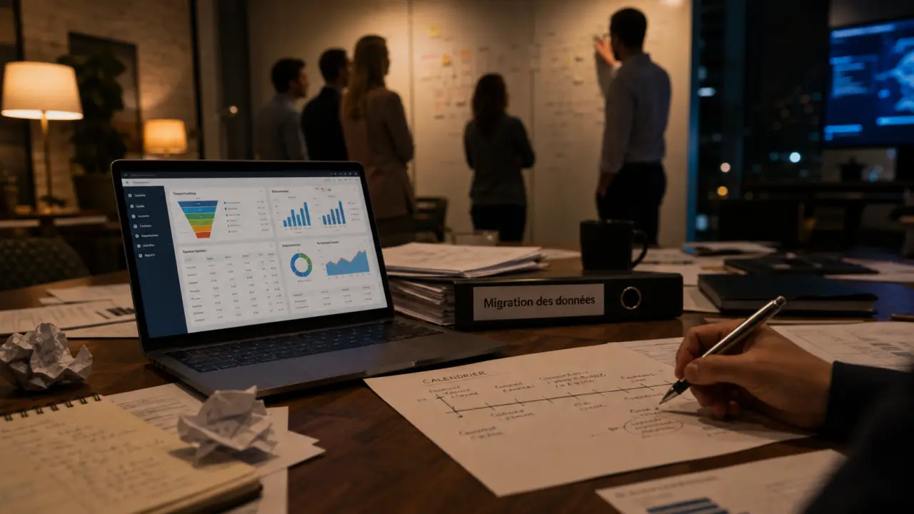 Temps déploiement CRM Smartsales Enterprise : réunion et calendrier de migration