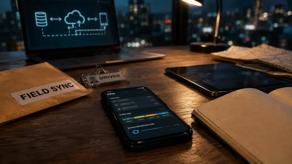 CRM mobile field force : synchronisation, installation et erreurs à éviter