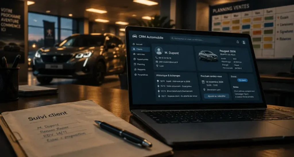Auto CRM : centraliser la relation client sans perdre le fil entre vente, atelier et SAV