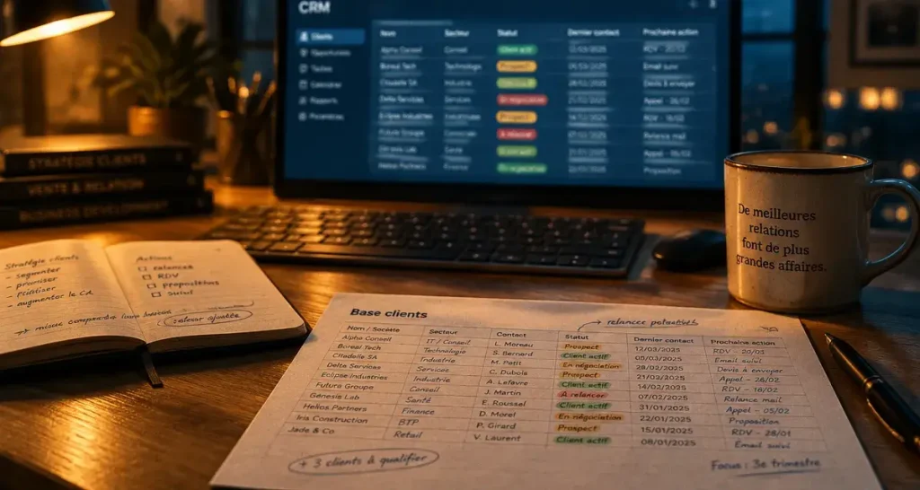 Base de données clients : structurez vos informations pour mieux agir à chaque interaction