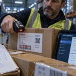 ERP logistique : scan code-barres en entrepôt pour réception et livraison