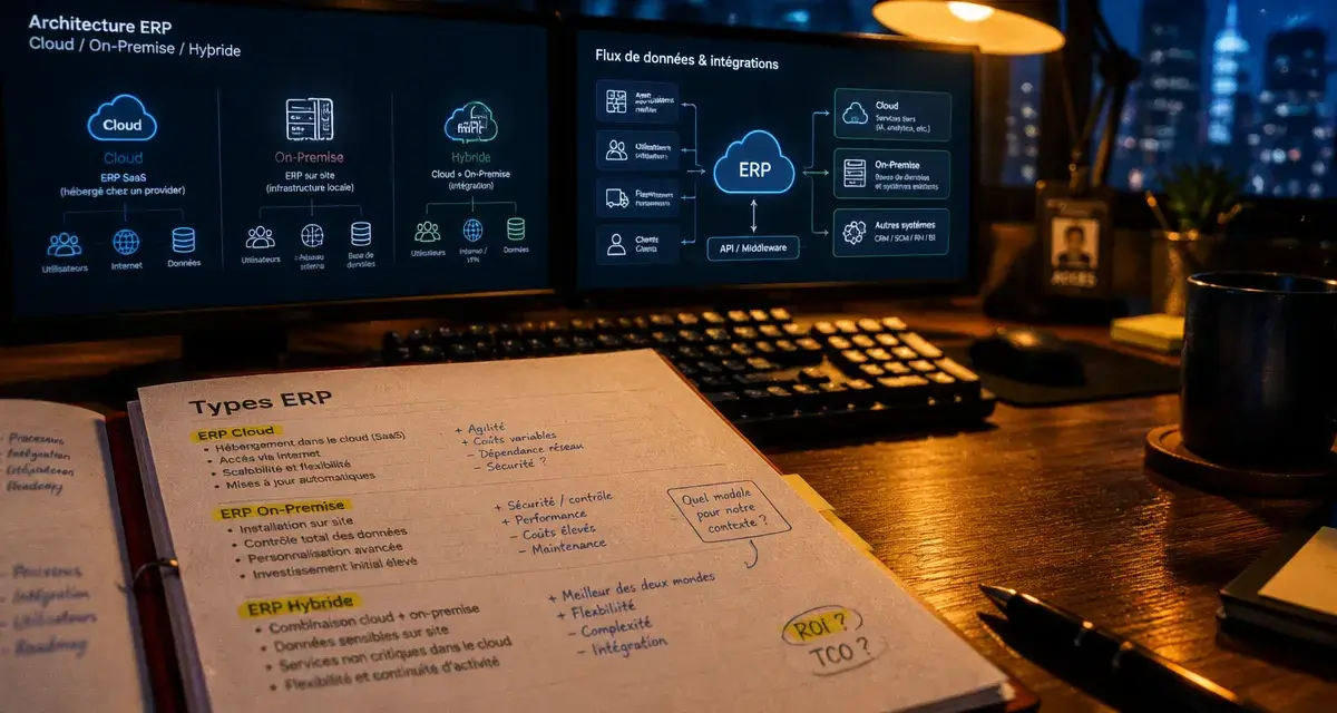 Kinds of ERP : cloud, on-premises, hybride ou vertical